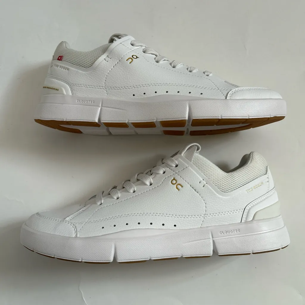 On cloud THE ROGER Centre Court sneakers sz 8.5 NIB White - Image 8