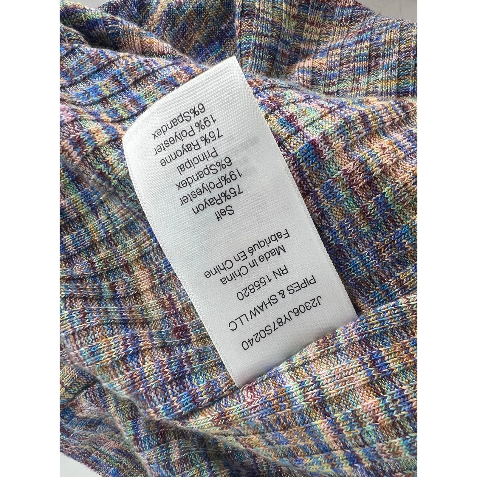 Veronica Beard Haylee Rib-Knit Ruched Midi-Dress Multicolored - Image 10