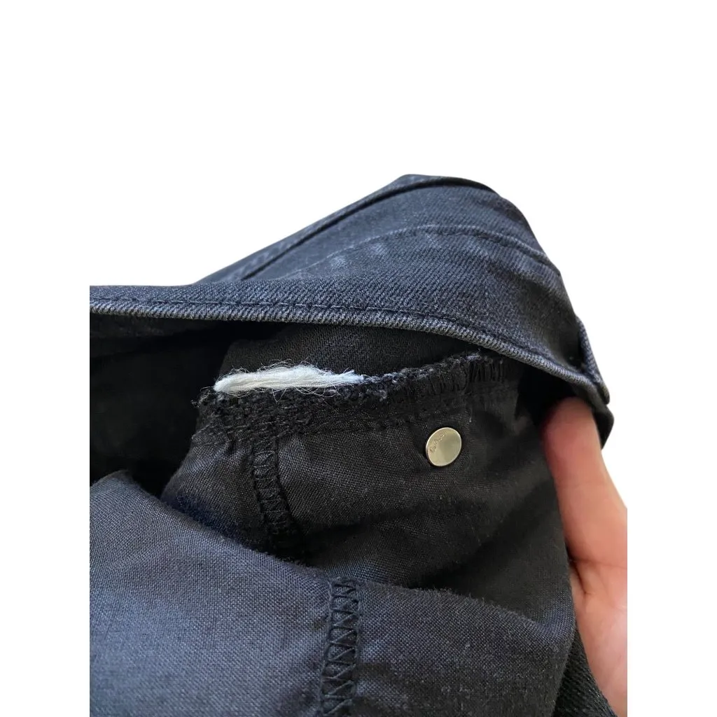 Gap High Rise Bootcut Denim Jeans Black Size 14/32 R Minimalist Classic Casual - Image 4