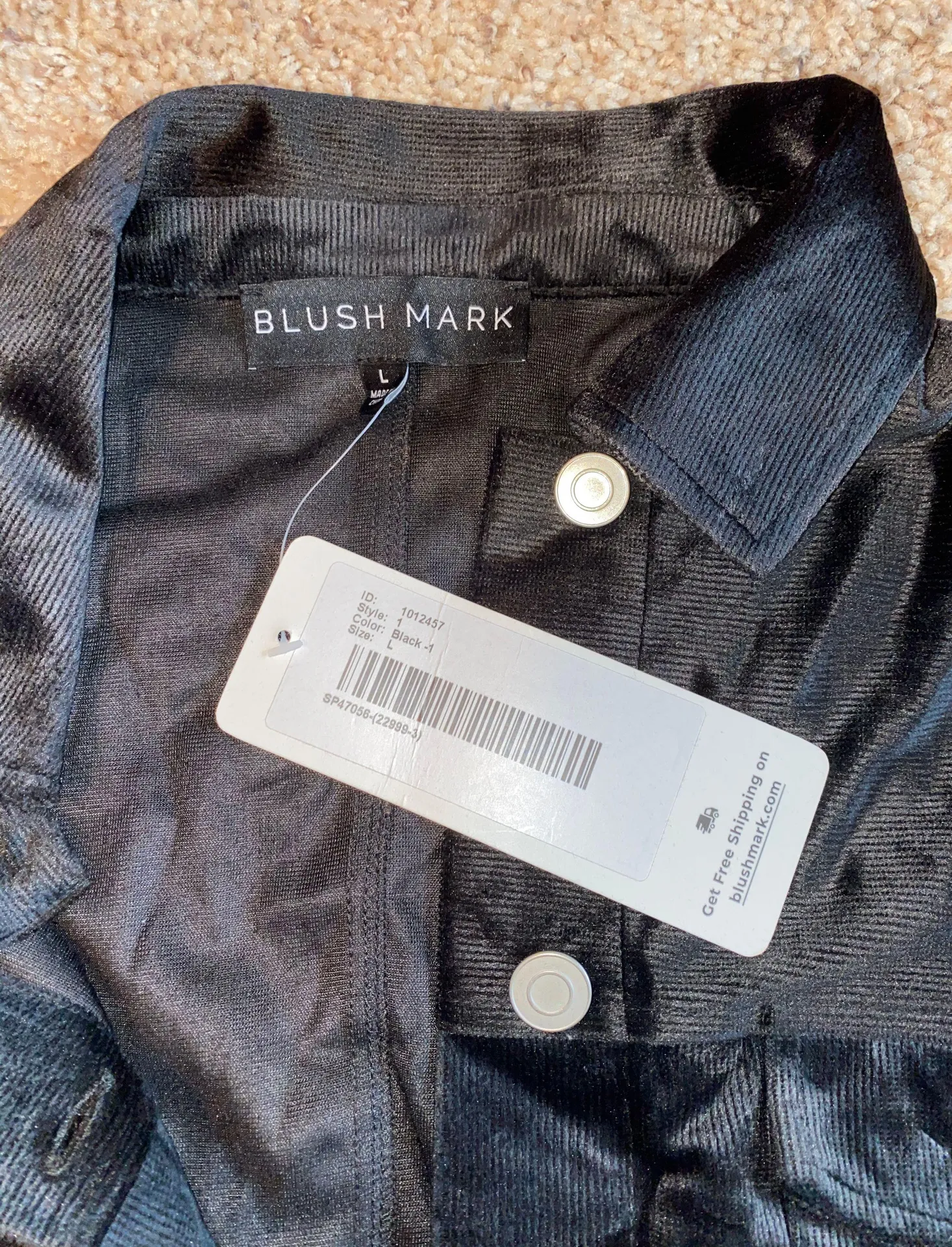 Jacket Black Size L - Image 4