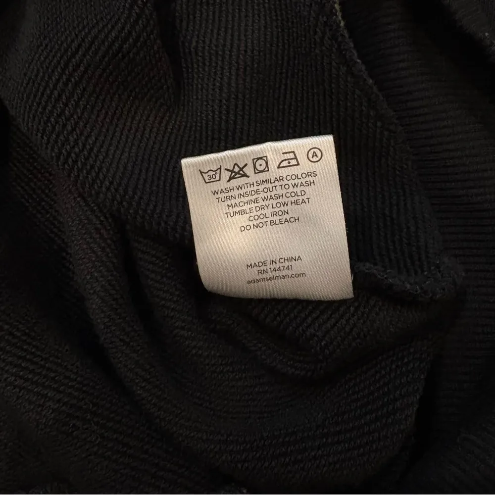 Adam Selman Sport Shrunken Zip Hoodie Black
Active Wear, Sz M - Image 11