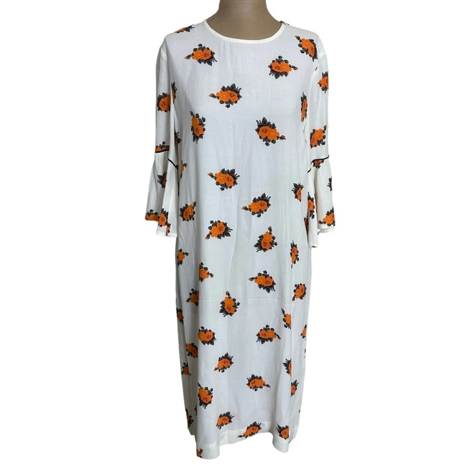 Ganni  Floral Print Mini Dress - Image 5