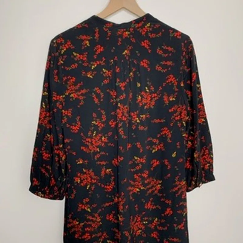 Hobbs London Katarina Floral Tunic Mini Dress US Size 6 Womens - Image 12