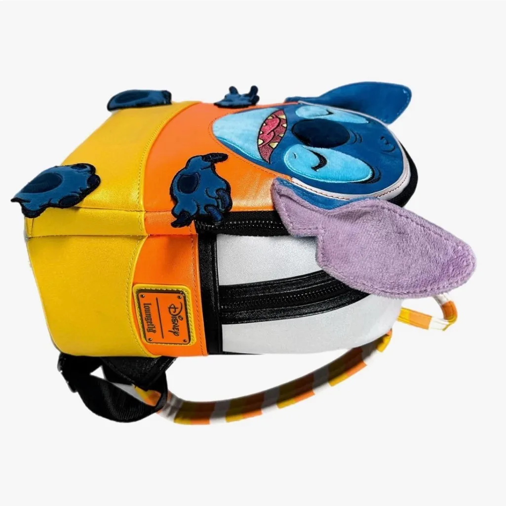 New Loungefly Disney Lilo and Stitch Candy Corn Custome Stitch mini backpack bag - Image 2
