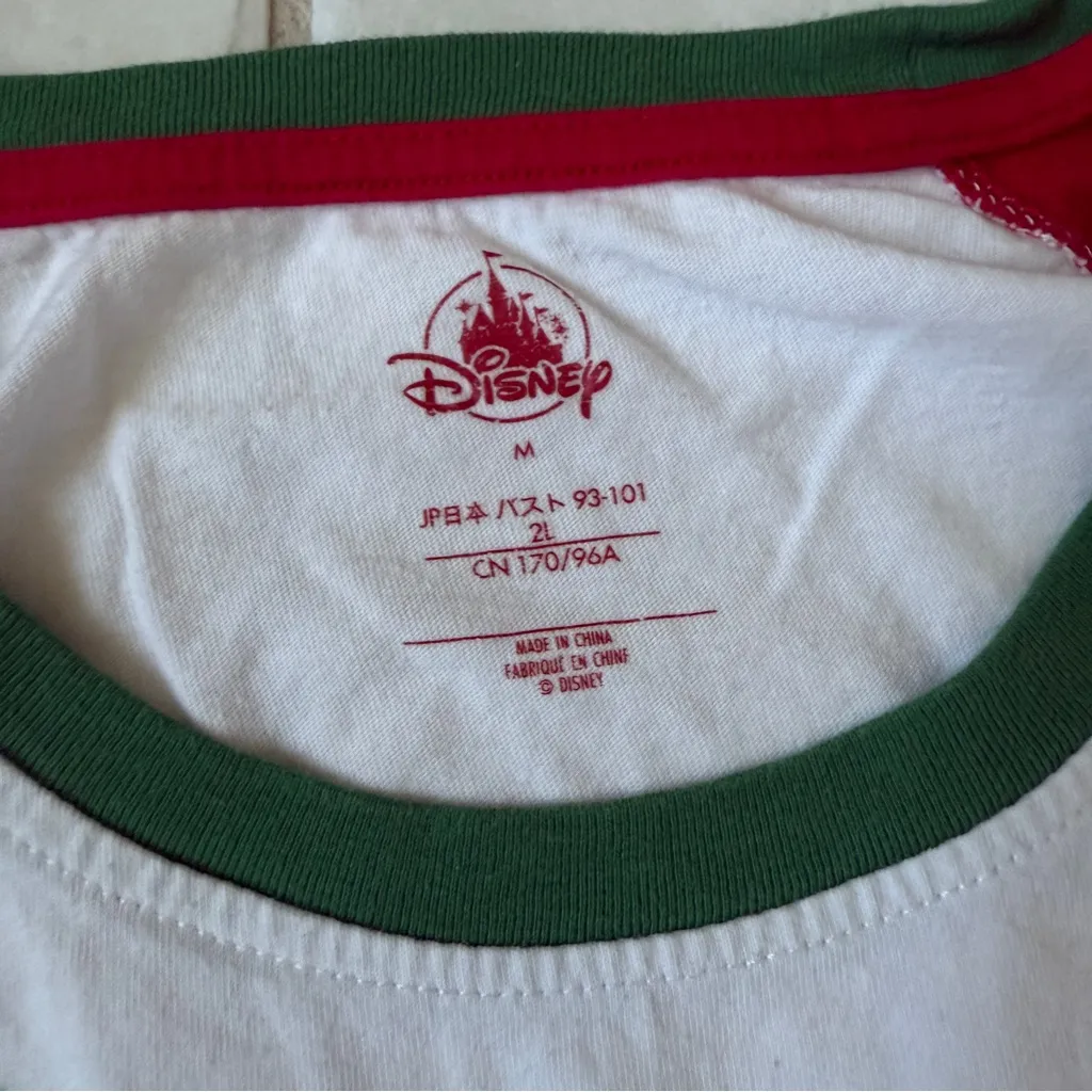 Disney Store Mickey Mouse Minnie Mouse Christmas Pajamas women’s size M - Image 3