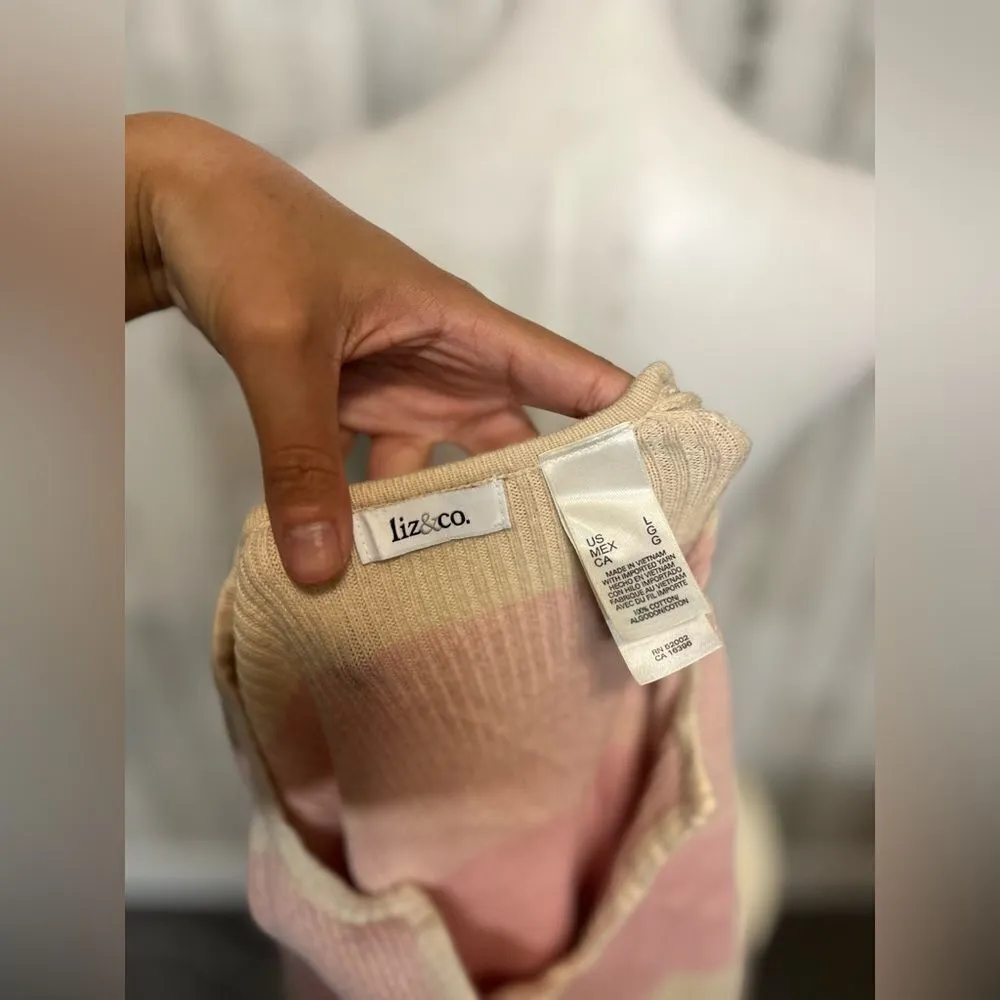 Long sleeve sweater Pink Size L - Image 4