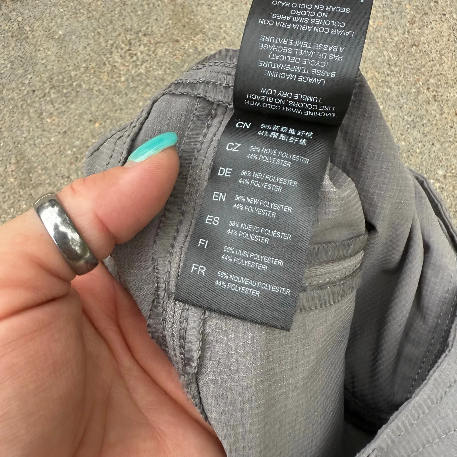 Kuhl Horizn Skinny Trail Hiking Pants Gray Size 2 Short Style 6276 - Image 5