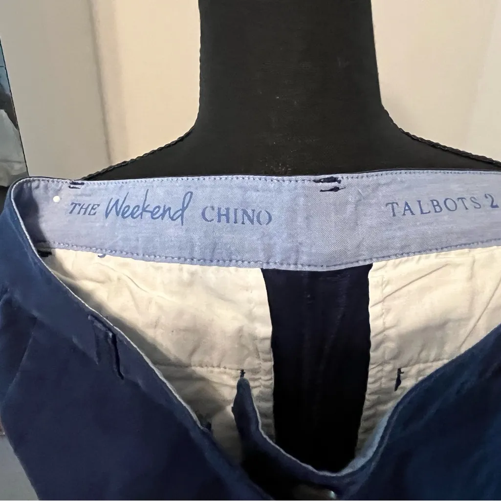 Talbots Women’s The Weekend Navy Chinos - Image 3