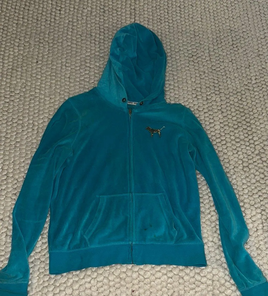 PINK Victoria's Secret Zip-Up Hoodie - Image 4