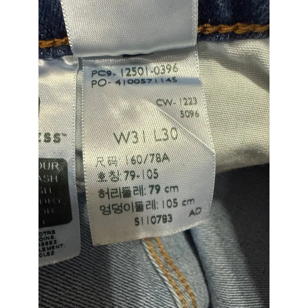 Levi's 501 Women's Blue Original Fit High Waisted Straight Denim Jeans Size 31 - Image 6