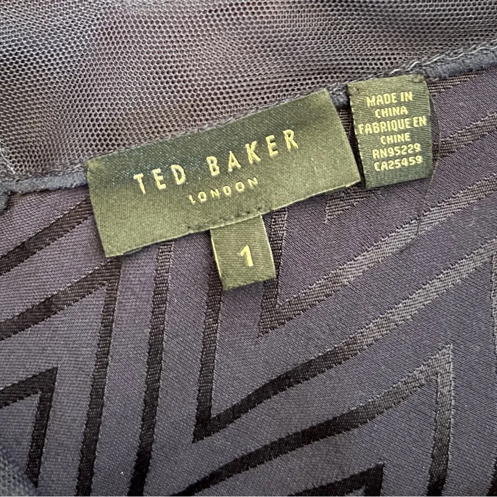 Ted Baker Piiaa Satin Sleeveless Navy Cami Top Size 1 - Image 8