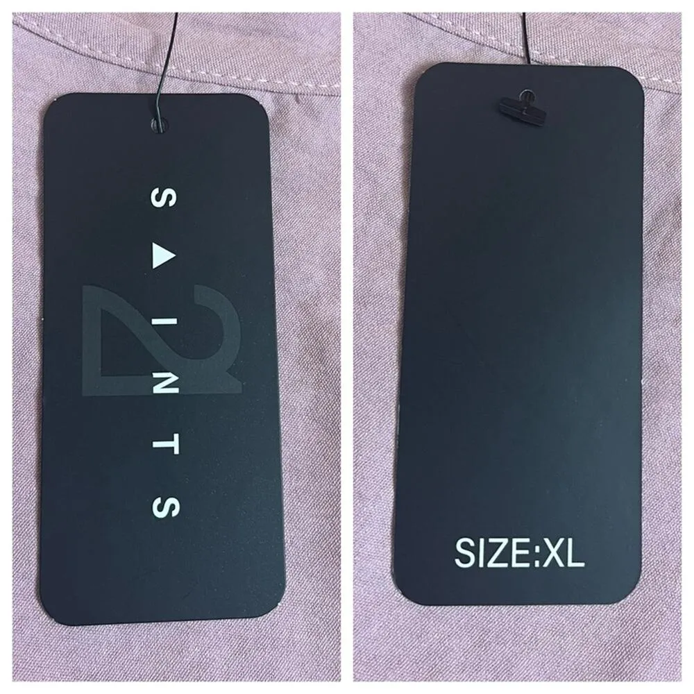 Saints New 2 Piece Set Wide Leg Pant Short Sleeve Top Blush Pink Women’s Size XL - Image 14