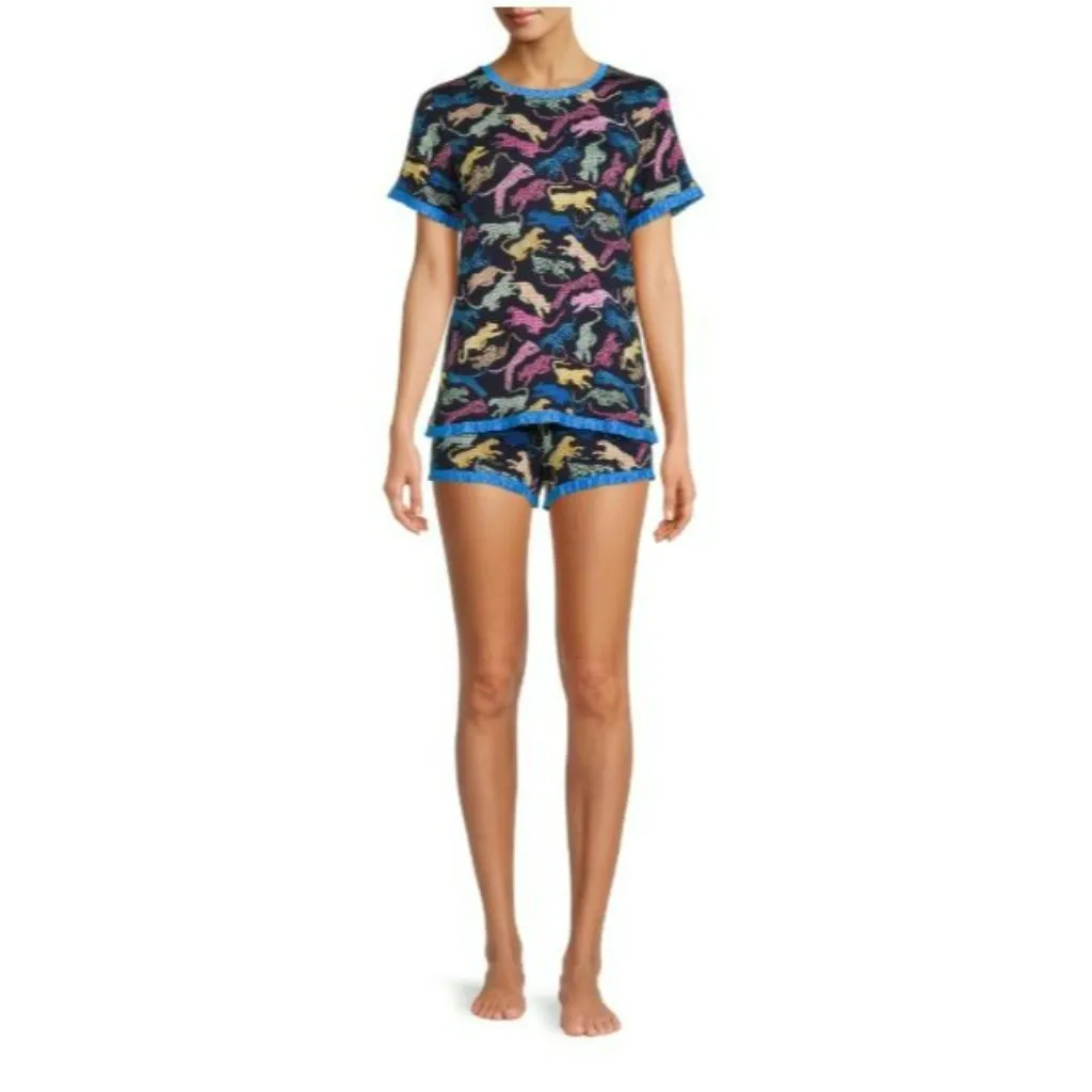 NWT Secret Treasures Women’s 2X Knit Shorty Pajama Set 2-Piece Cozy Sleepwear - Image 2