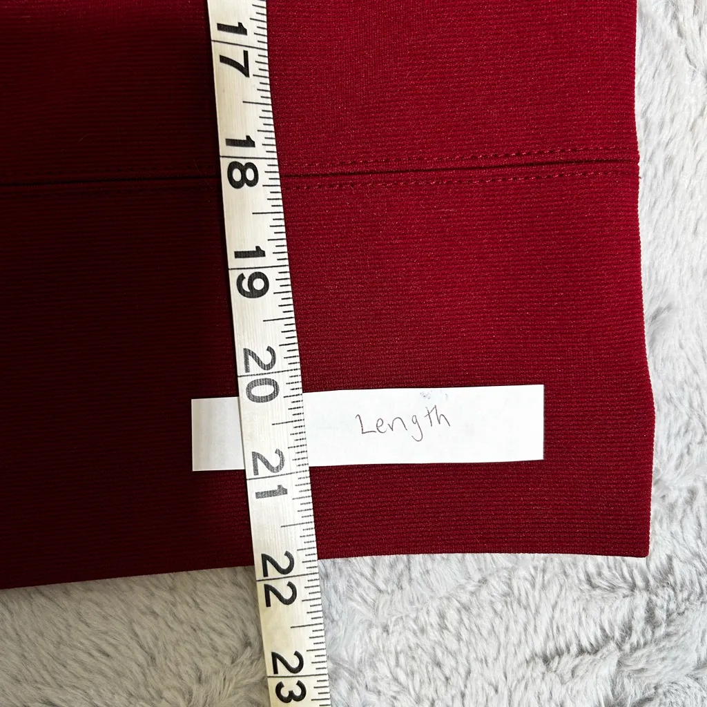 Elegant Red Women's Skirt - Image 6