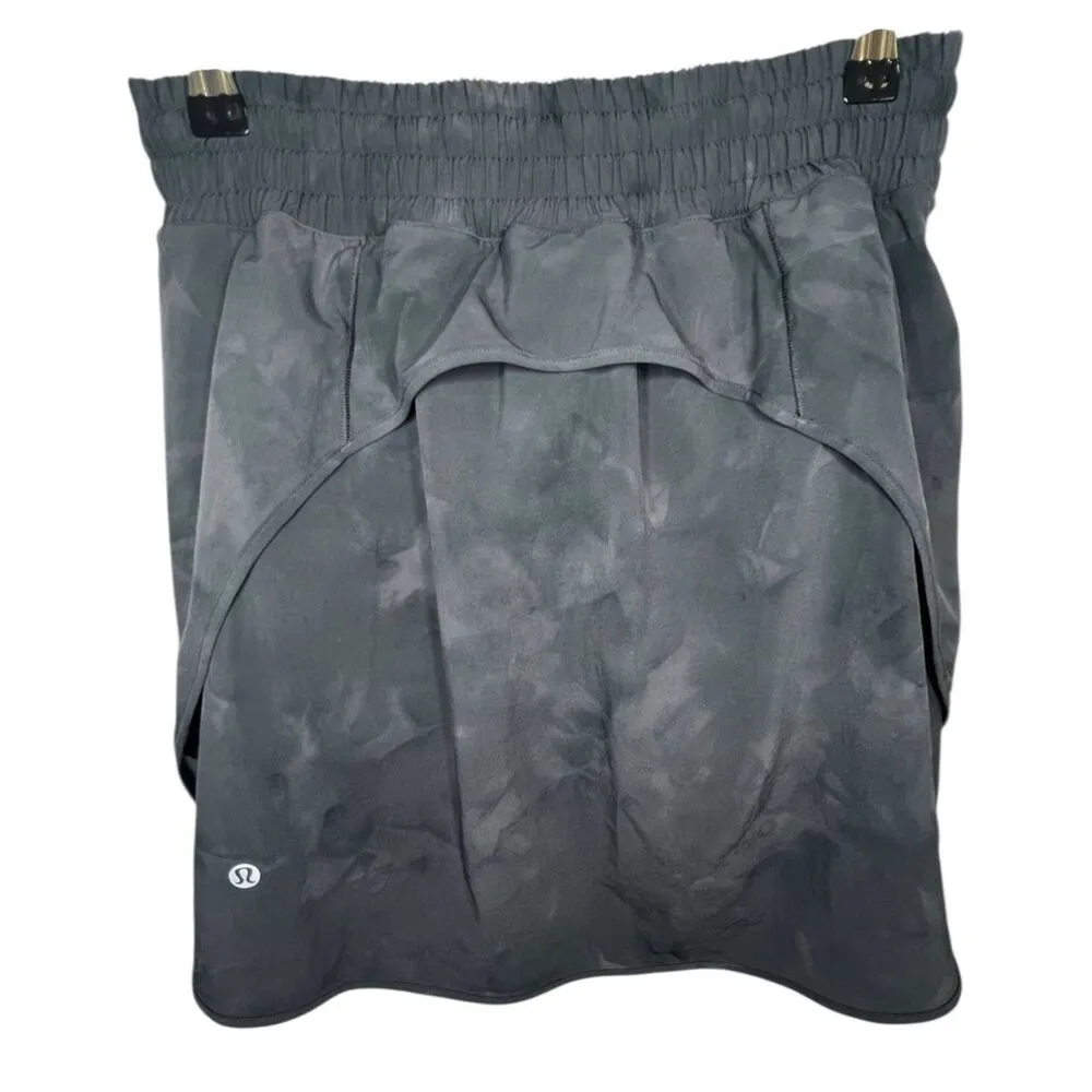Lululemon Athletica Hotty Hot Marbled Grey Athletic Skort - Image 5