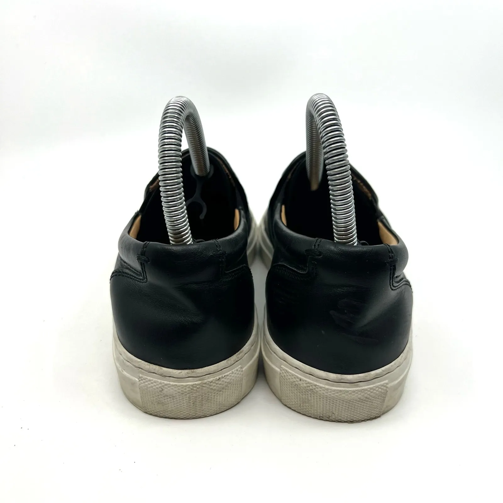 GREATS Brooklyn Black Leather Slip On Sneaker Women's 7 US - Image 6