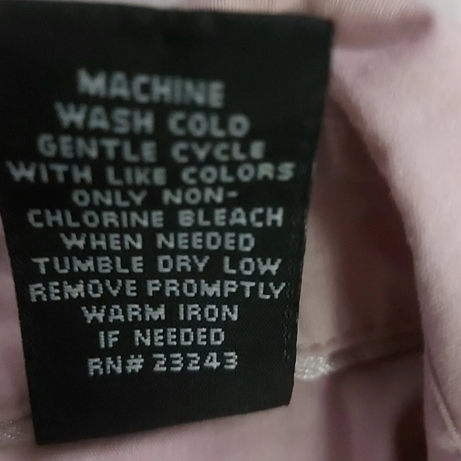 New York & Company Pink Short Sleeve Button Up Blouse S Classic Preppy Academia - Image 6