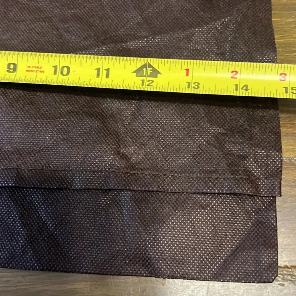 Cole Haan Brown Protective Sleeve Fold Over Logo Case Dust Bag lightweight - Image 3