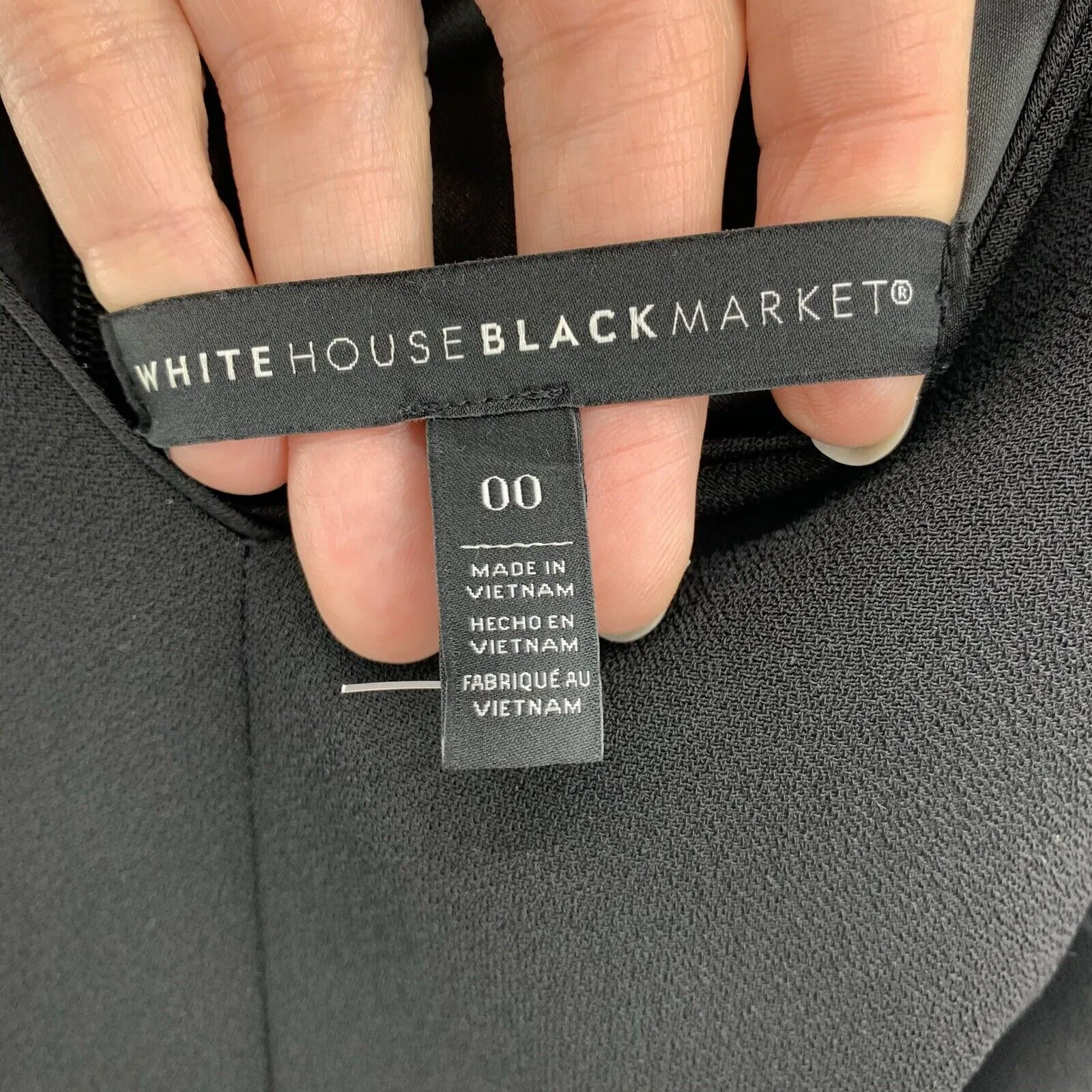 White House Black Market Size 00 Jumpsuit Playsuit Wide Leg Crop WHBM Culotte - Image 4