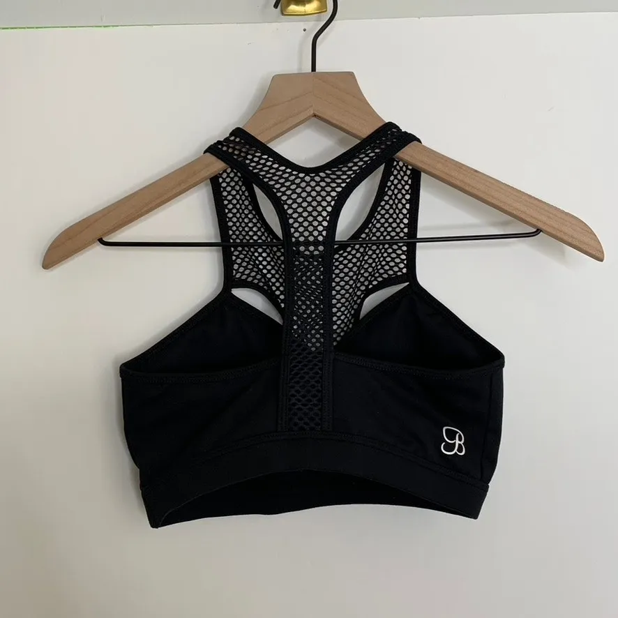 Bombshell Sportswear Mohawk Sports Bra Black Womens Small - Image 4