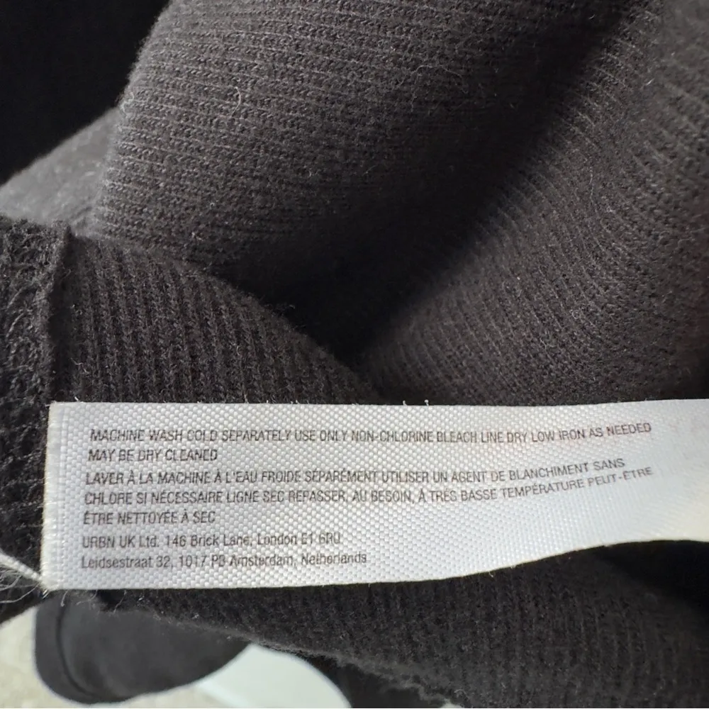 Anthropologie Daily Practice Cutout Back Black White A-Line Mini Dress Athletic - Image 8