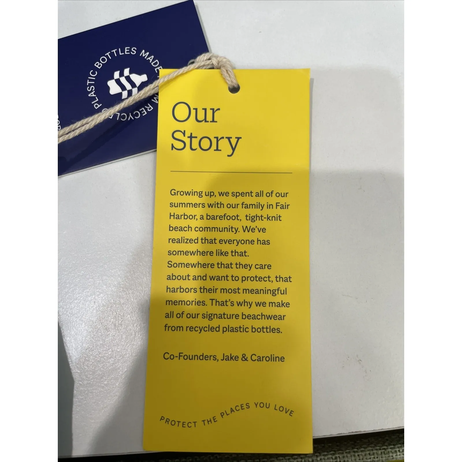 Fair Harbor Sea Breeze Tank Light Blue Women's S Sun Protection UPf 50 NWT - Image 4