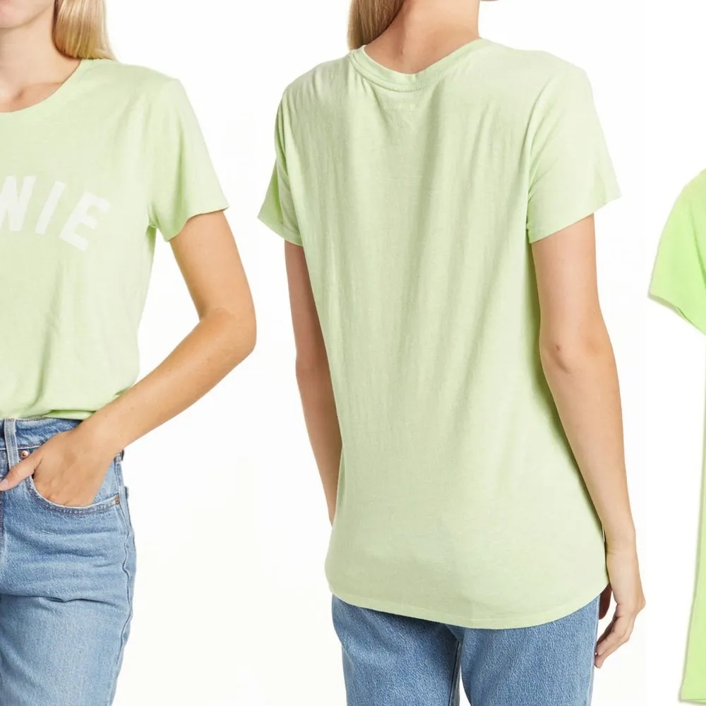 NWT Lucky Brand Bowie Logo Tee Paradise Green Large - Image 2