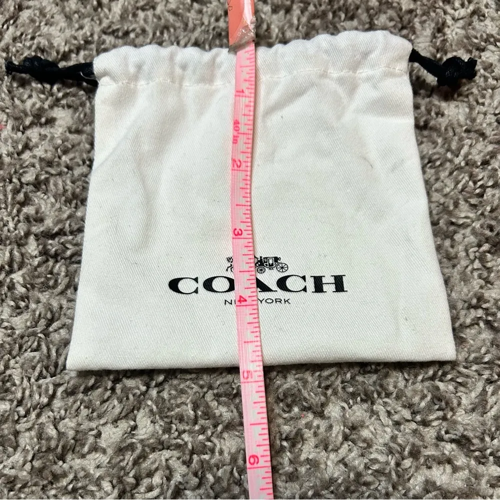 Coach Jewelry Drawstring Pouch Dust Bag - Image 5