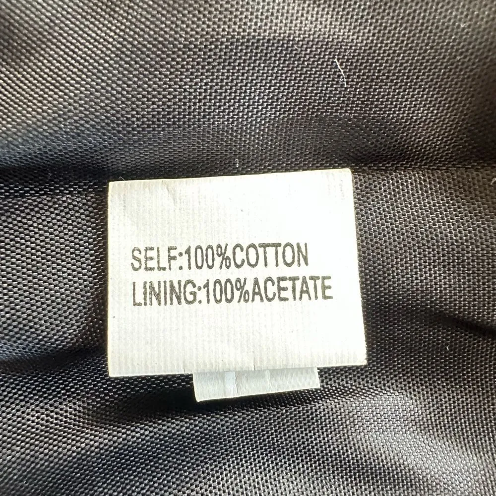 Kay Unger Pleated Striped Knee Length Dress Cotton Women’s 6 Multicolor - Image 8