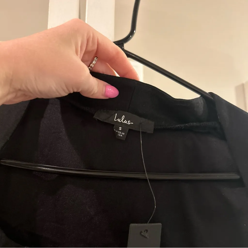 Lulu’s Plenty to Love Black Square Neck Sleeveless Cutout Bodysuit - Image 8