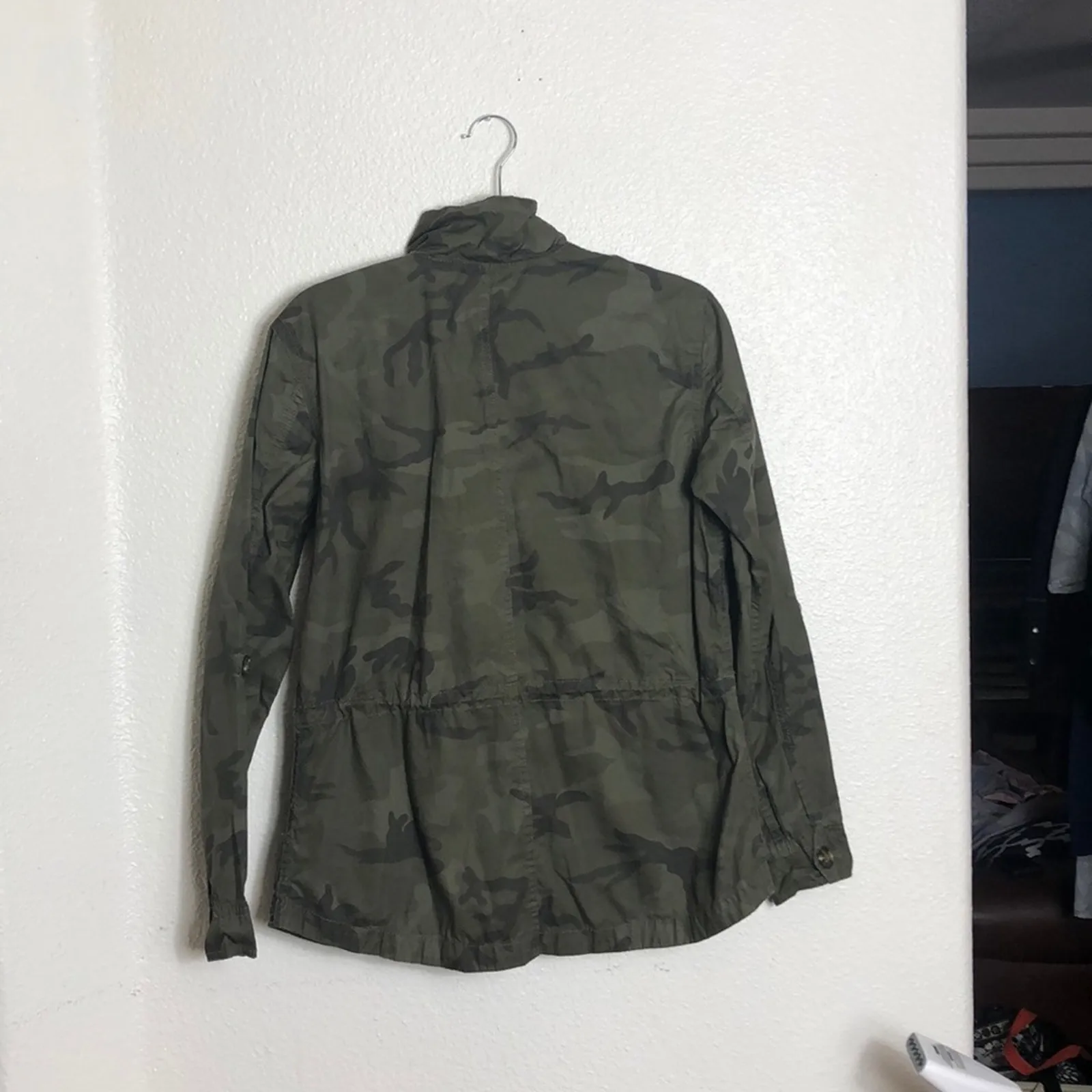 Buffalo David Bitton camouflage jacket neutral casual street wear size S - Image 3