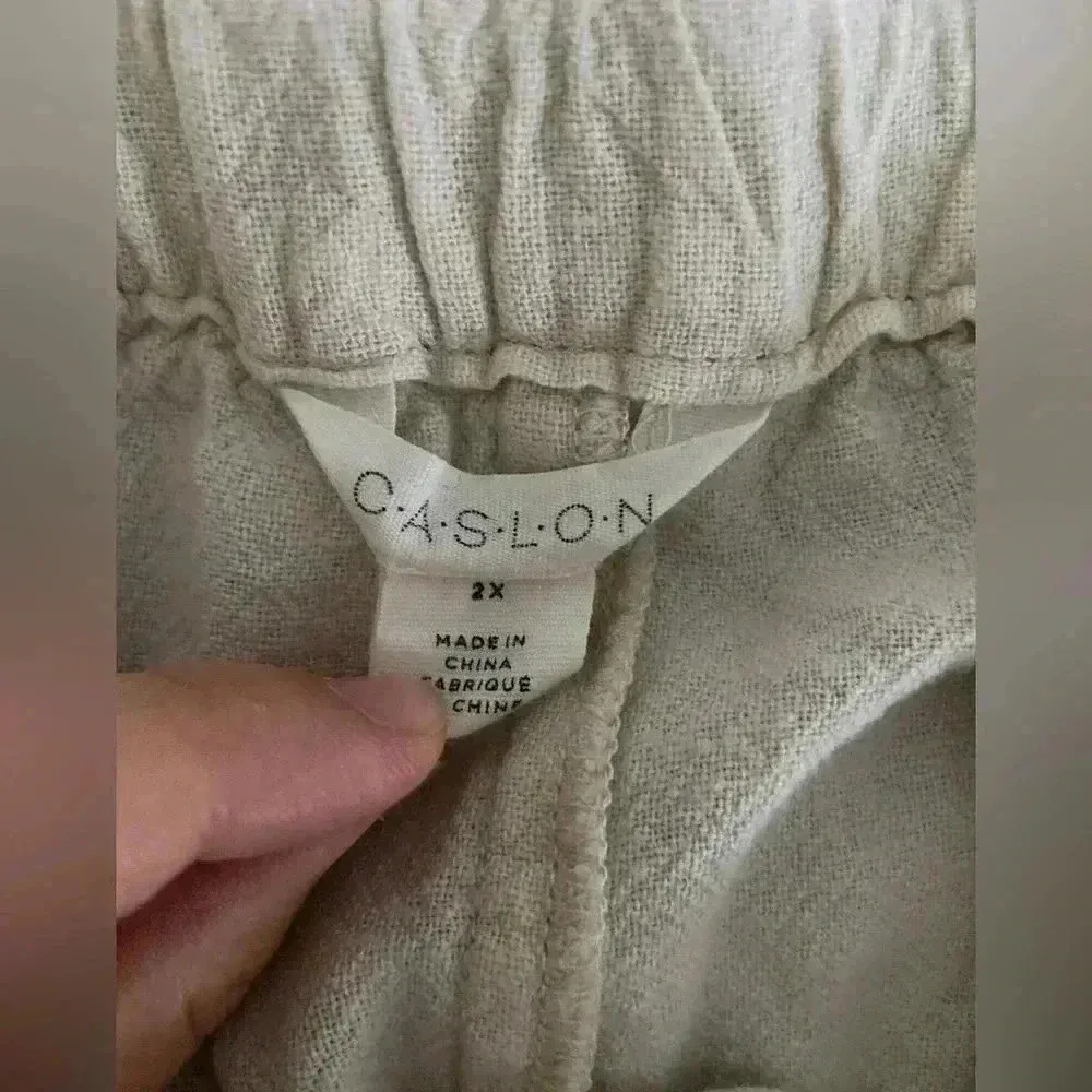 Linen Mini Skirt  size 2XL - Image 5