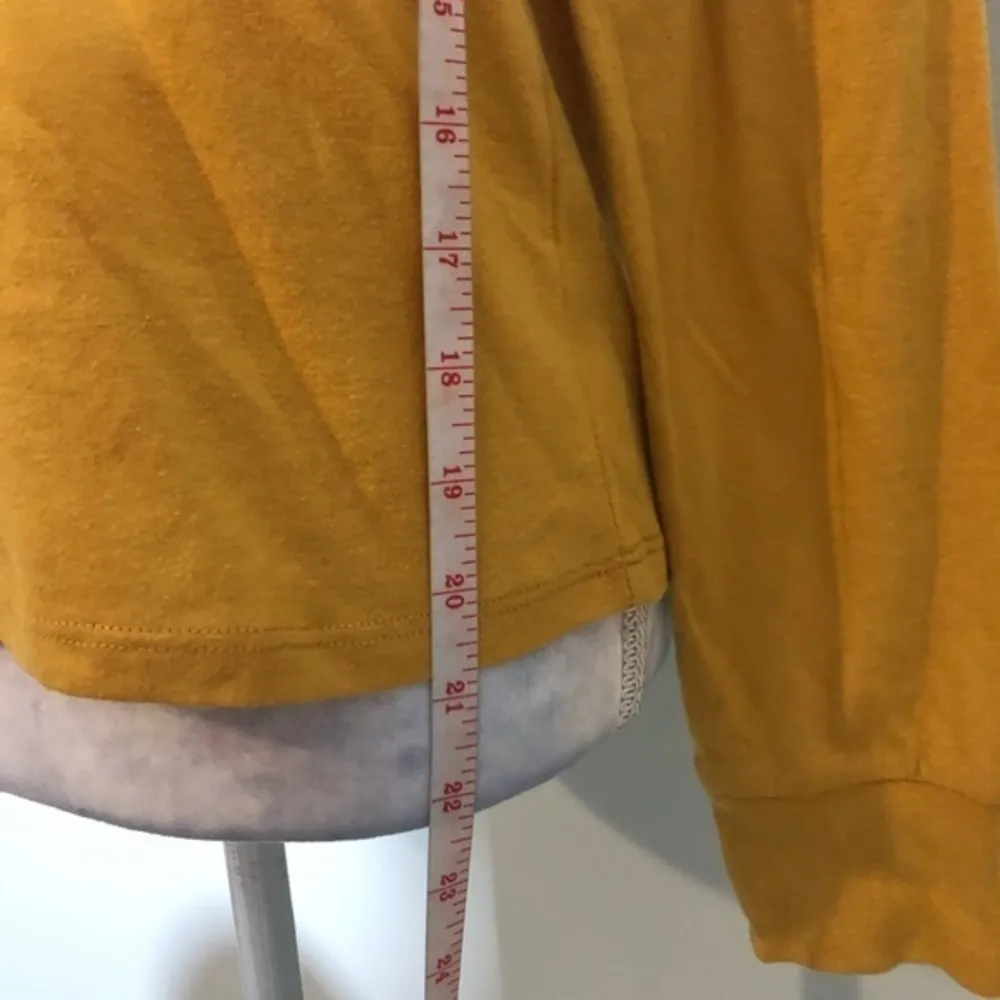 NWOT  Long Sleeve Gold Yellow Be Kind Top - Image 6