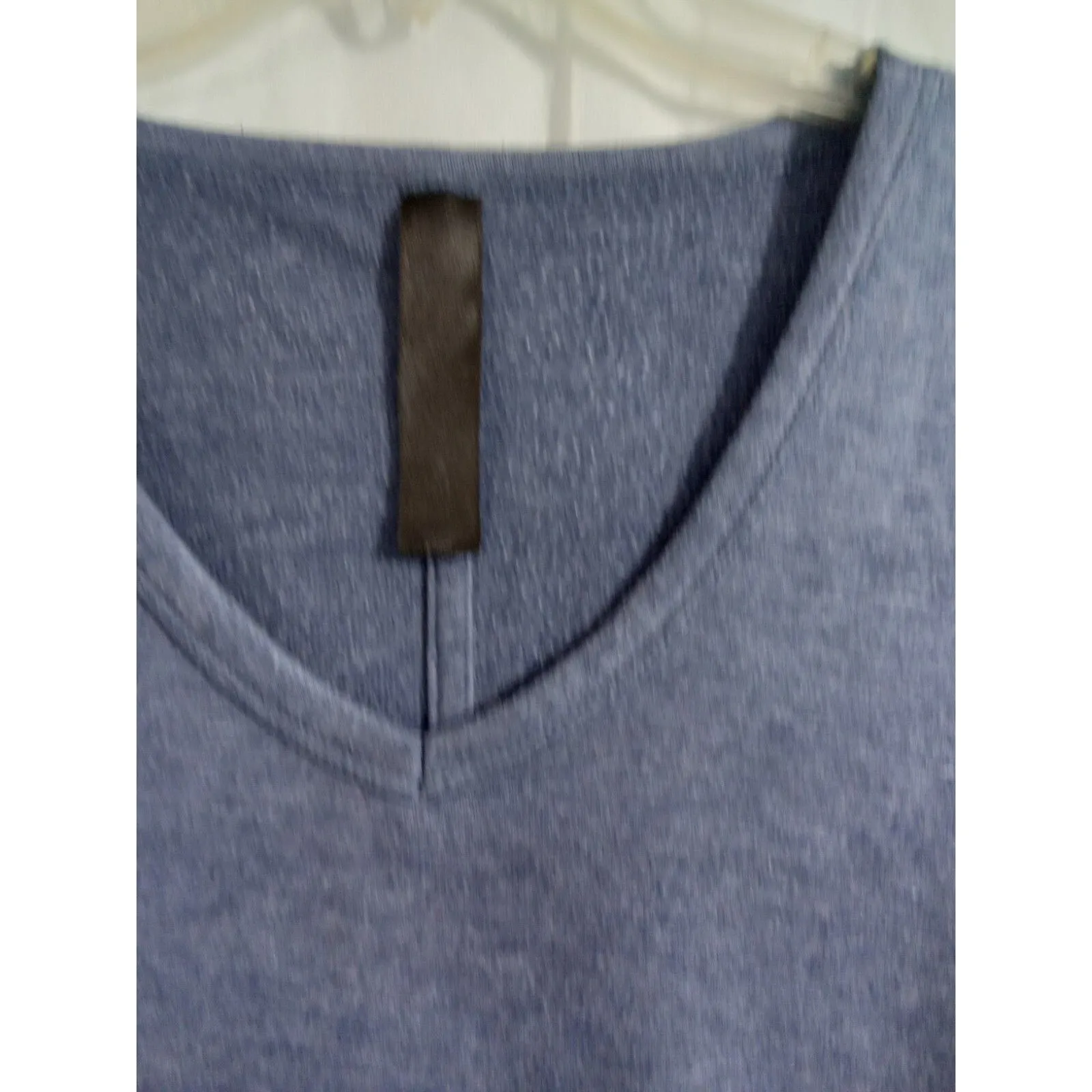 rbx womens Medium activewear‎ Blue V Neck Short Sleeve - Image 7