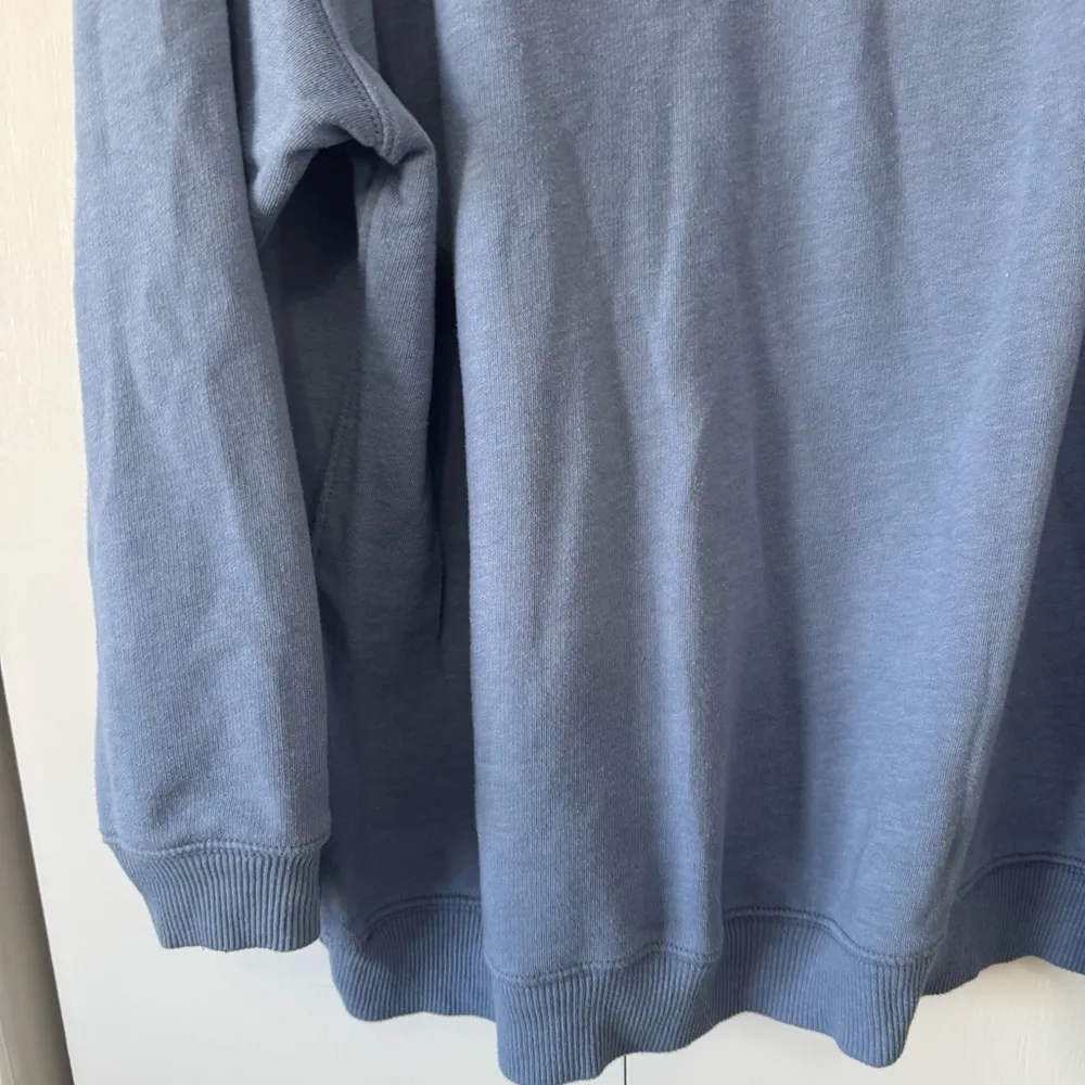 American Eagle Blue Turtleneck Sweatshirt - Image 7