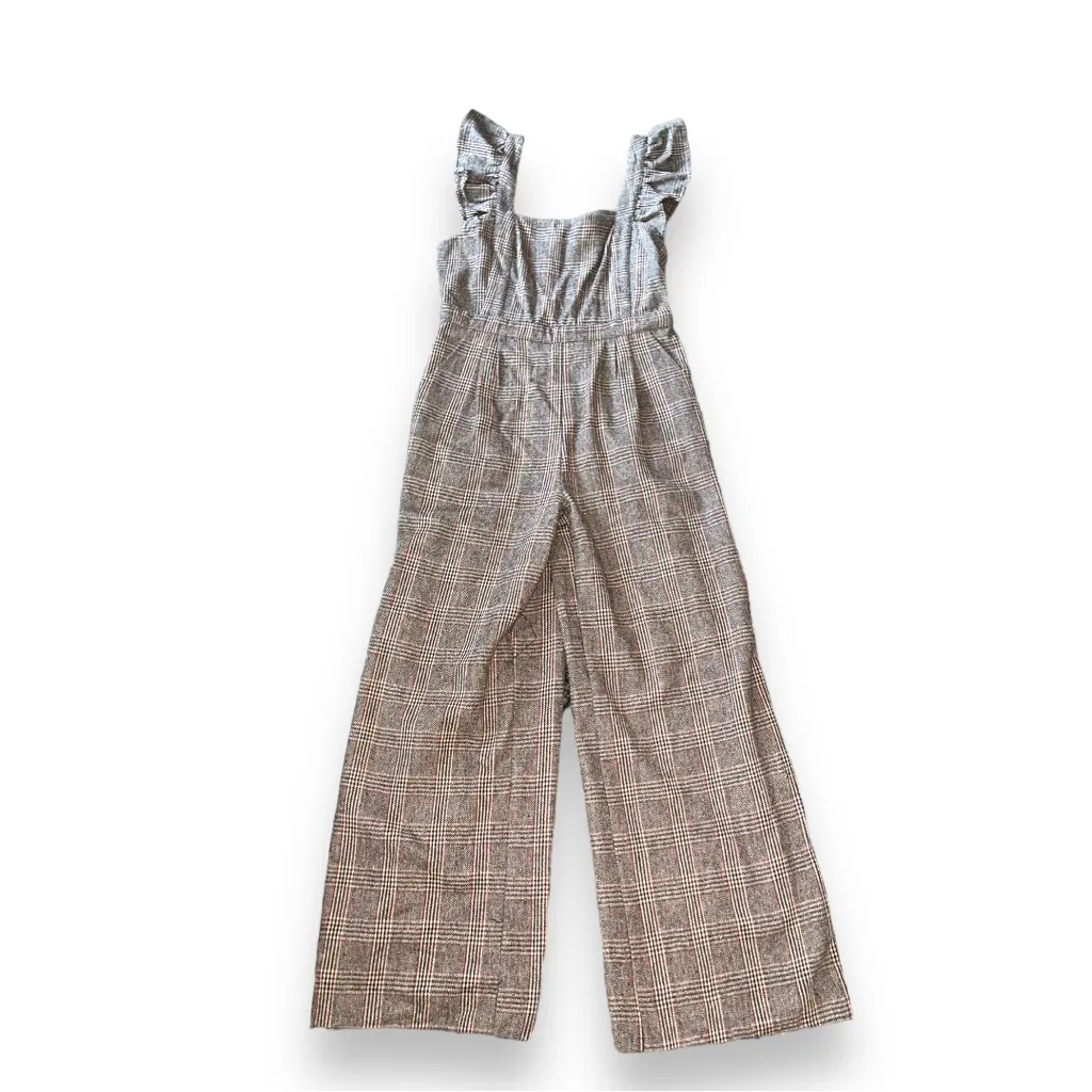 Anthropologie Dra plaid jumpsuit size M - Image 9