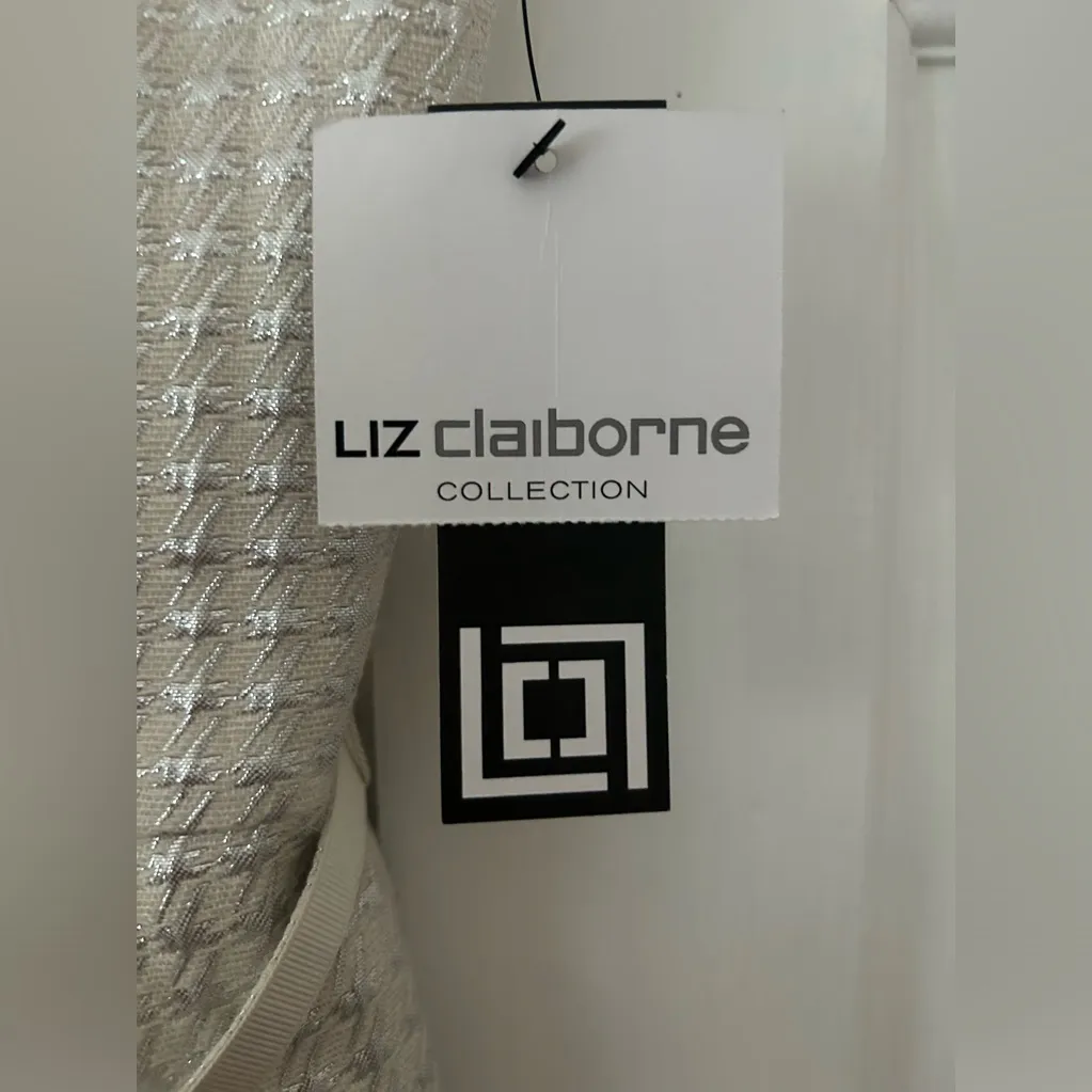NWT Liz Claiborne size 10 belted sheath dress. - Image 2