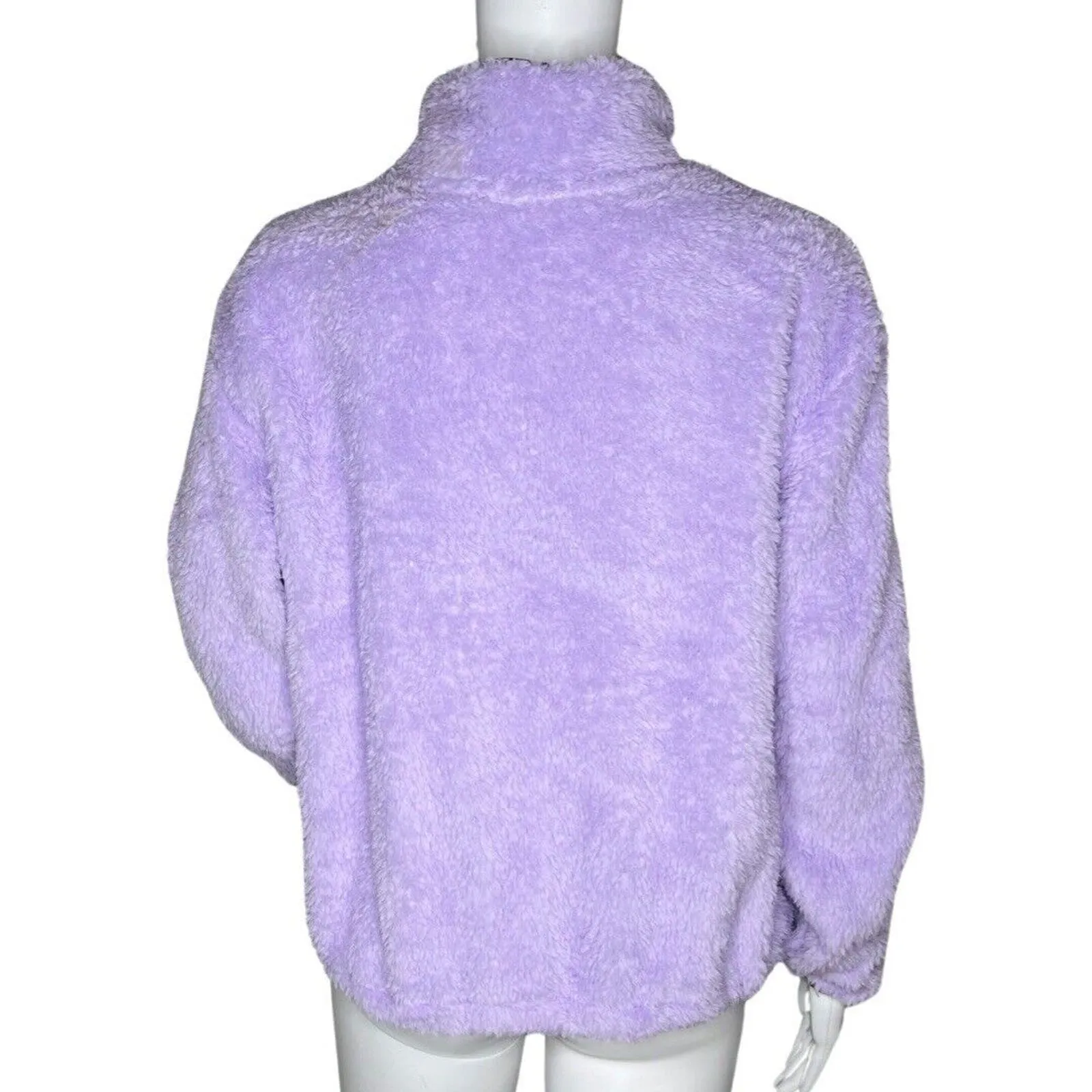 Derek Heart Shirt Juniors Large Purple Black Fleece Sweatshirt Casual‎ Outdoors - Image 4