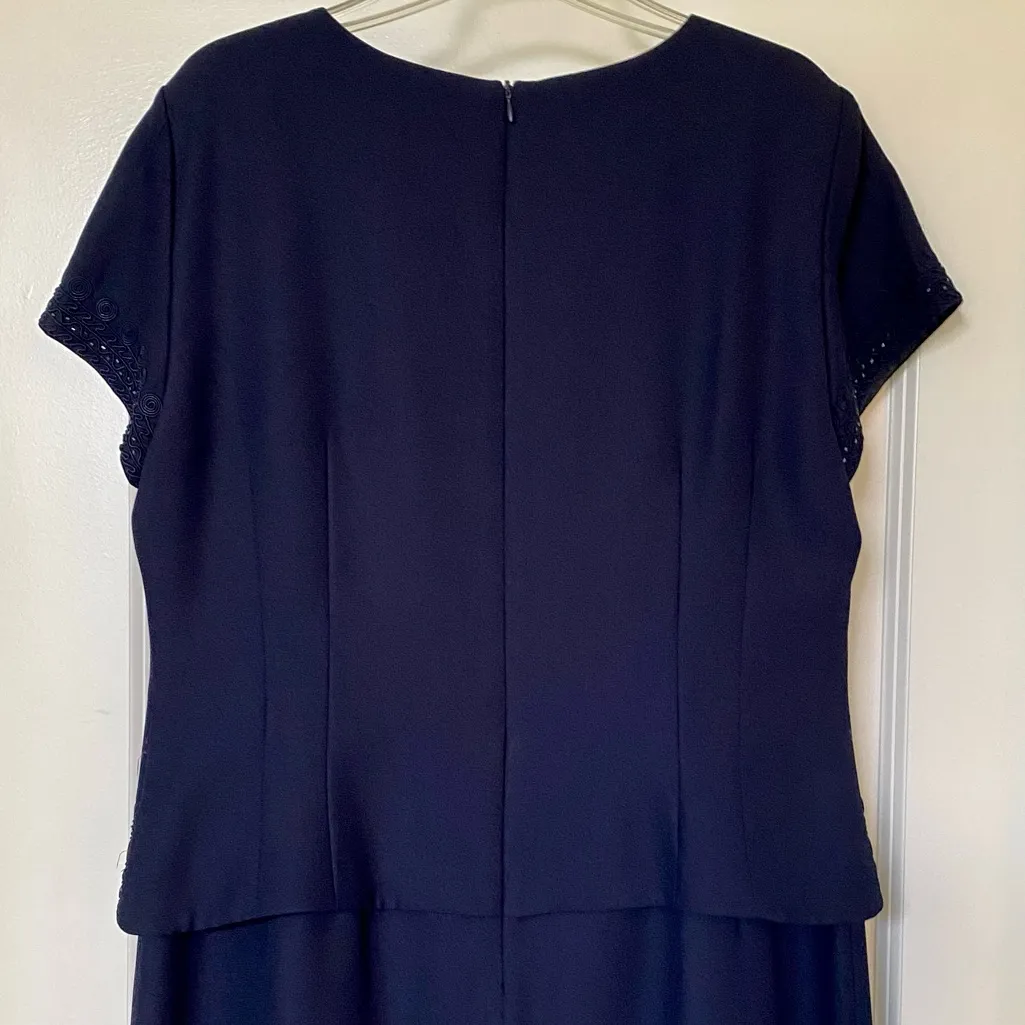 JESSICA HOWARD - Navy Beaded Formal Dress - Brand New, Never Worn! - Image 10