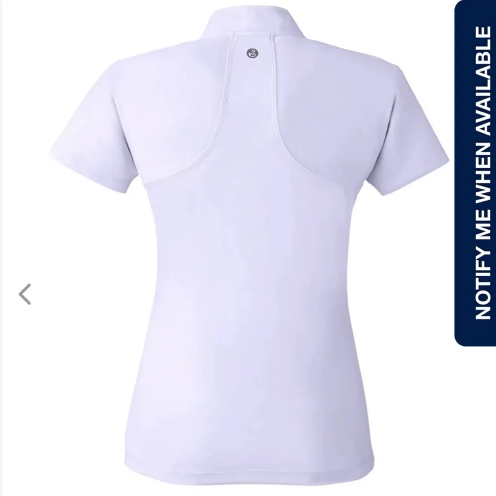 Swannies Golf Women's Light Purple Zip - Image 3