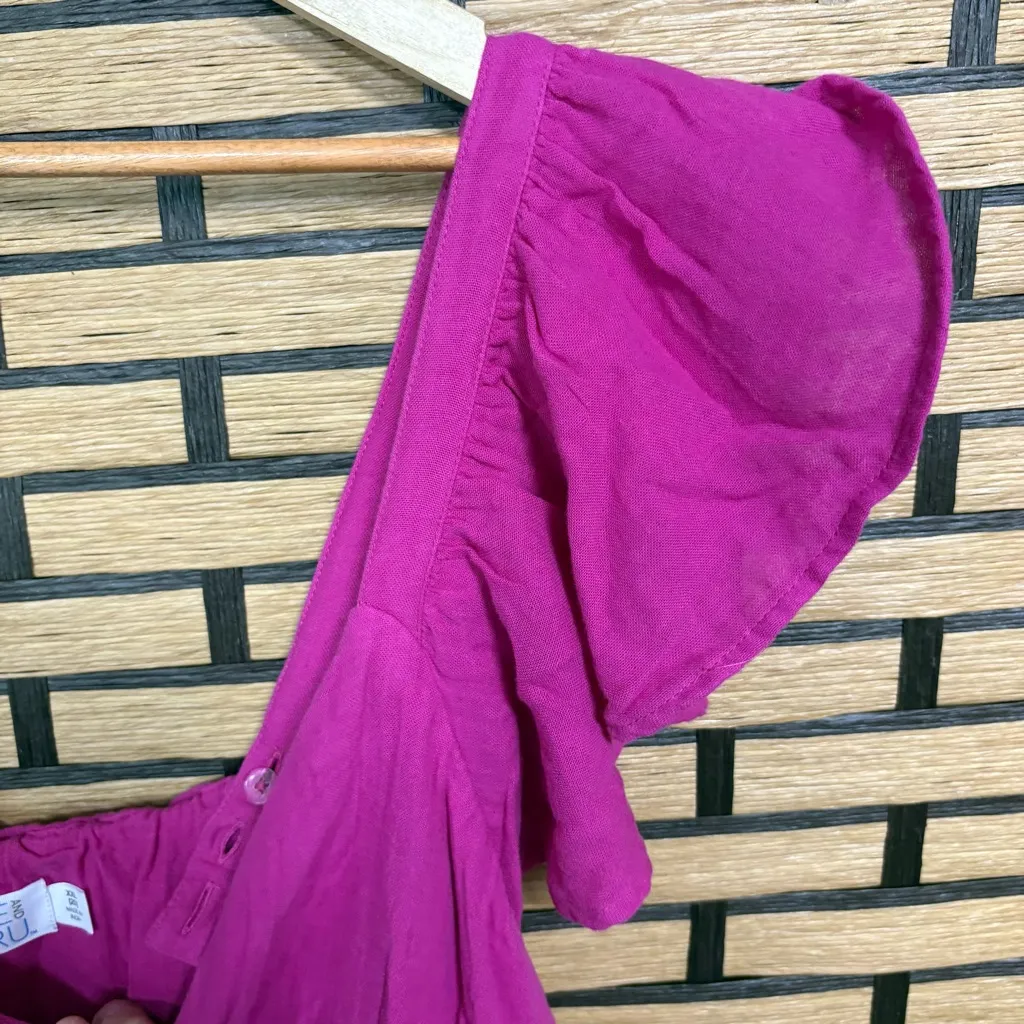 Time And Tru Fuchsia Midi‎ Dress Size XXL Purple - Image 4