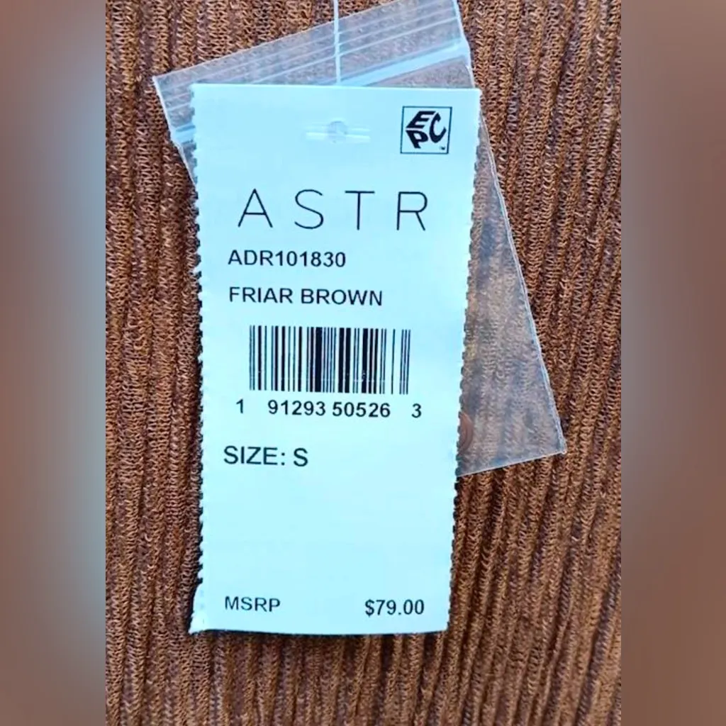 ASTR The Label Plisse Friar Dress NWT S - Image 5