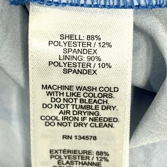 Vineyard Vines Skort Womens 14 (36") Blue Abstract Print‎ Golf Tennis Pickleball - Image 14