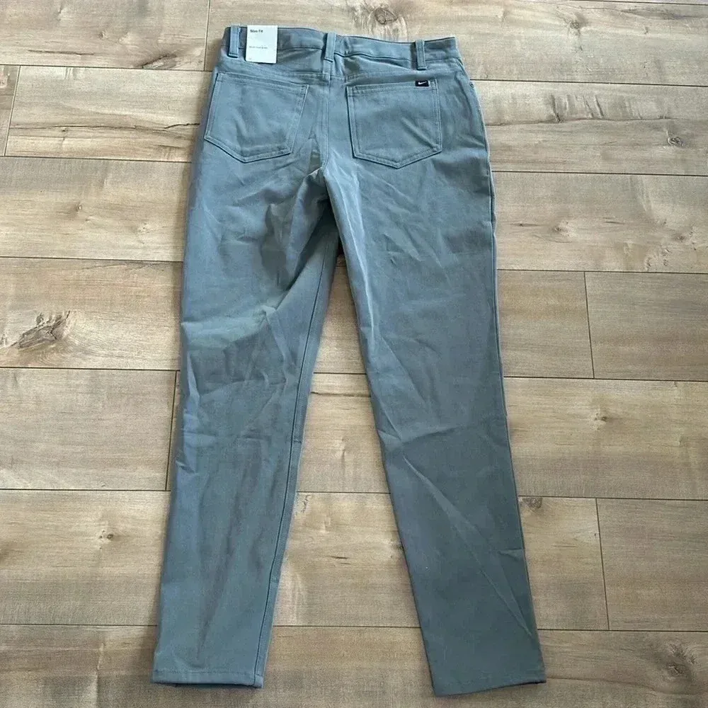 NWT Nike Dri Fit Womens Slim Fit Gray Golf Pants BV6081-084 Sz 4 - Image 7