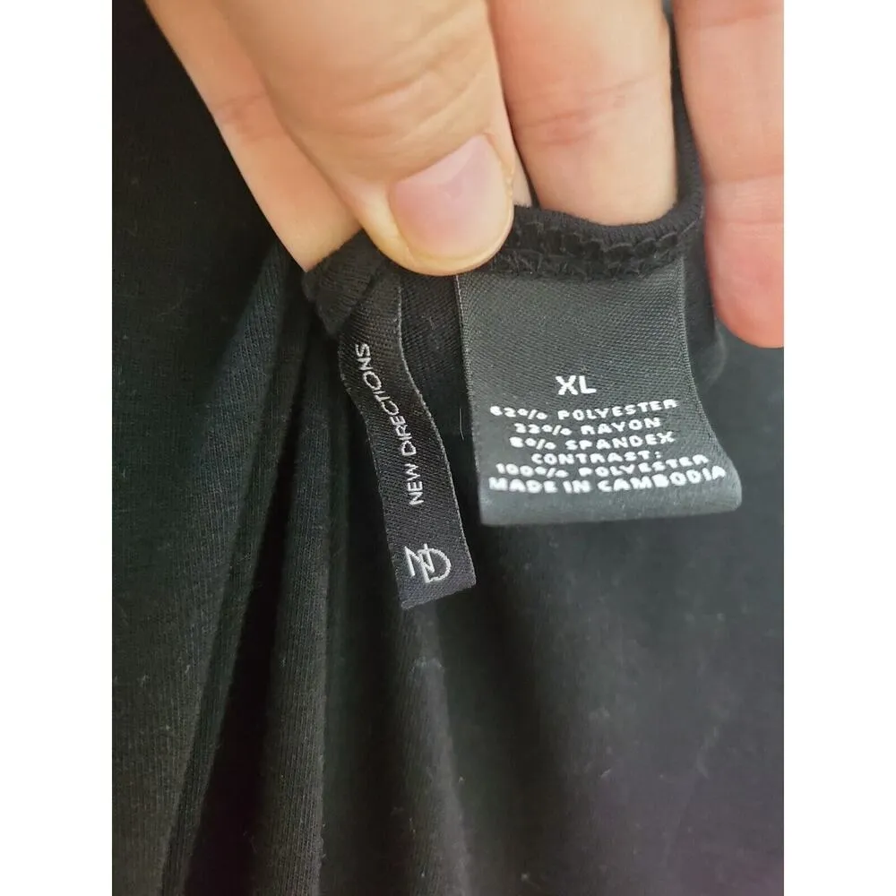 New Directions Womens Multicolor Sleeveless Round Neck Long Maxi Dress Size XL - Image 7