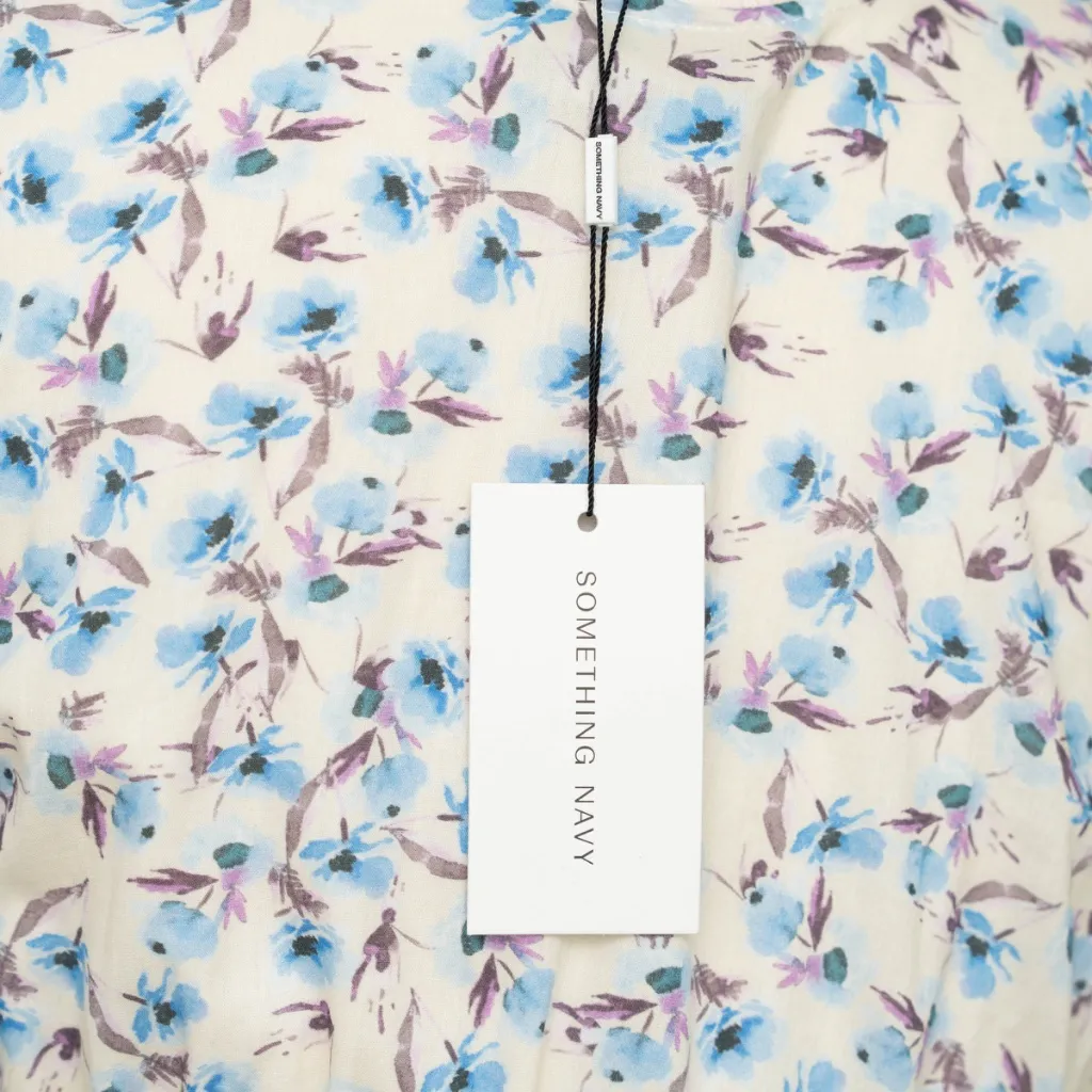 Something Navy -  Floral Tiered Maxi Dress - Image 6