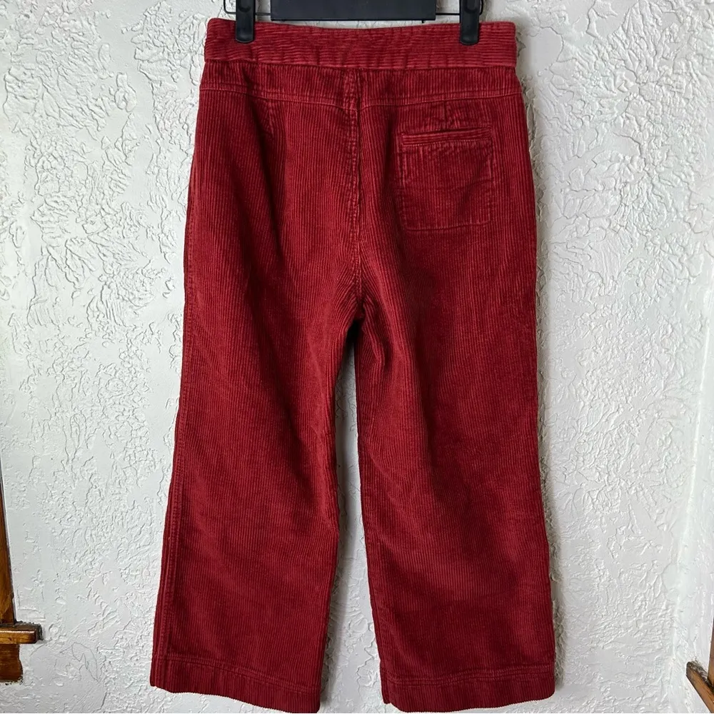 Marine Layer | Tally Pant In Rosewood Wide Leg Corduroy Pants Size 6 - Image 11