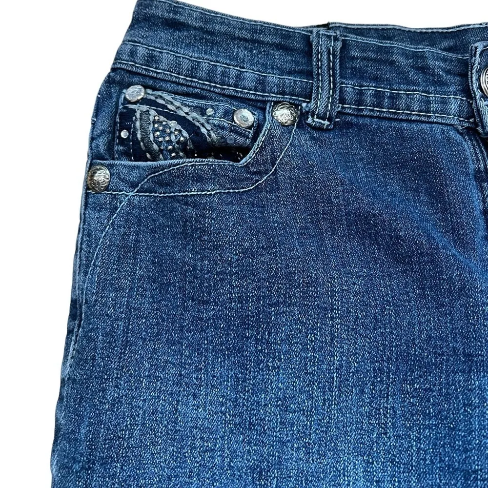 Style Co Petite Premium Jeans Embroidered Pocket 4 Petite - Image 4