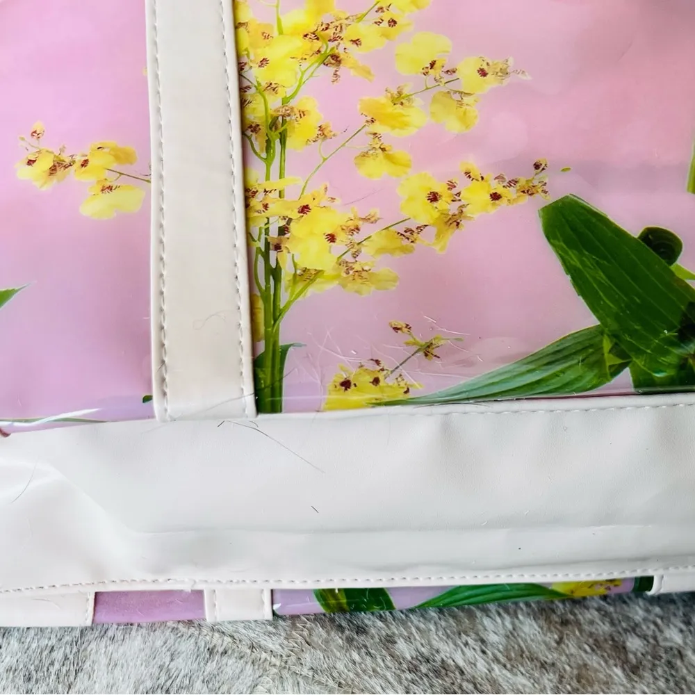 SPRING PINK FLORAL TOTE - Image 6