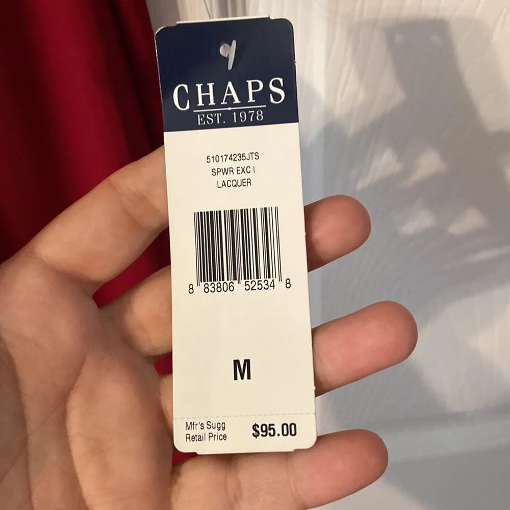 Beautiful Chaps Dress size M brand new with tag size M length 40” bust 34” - Image 5